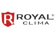 Логотип ROYAL Clima - итальянский бренд климатической техники, предлагающий высококачественные кондиционеры и системы вентиляции для создания комфортного микроклимата в помещениях.